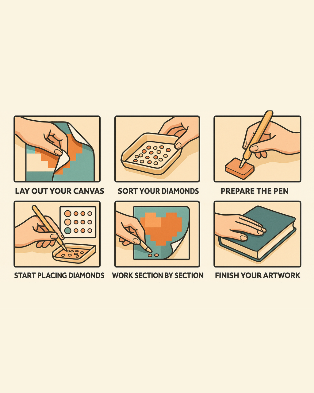 Diamond Paint Kit Fantasy Princess