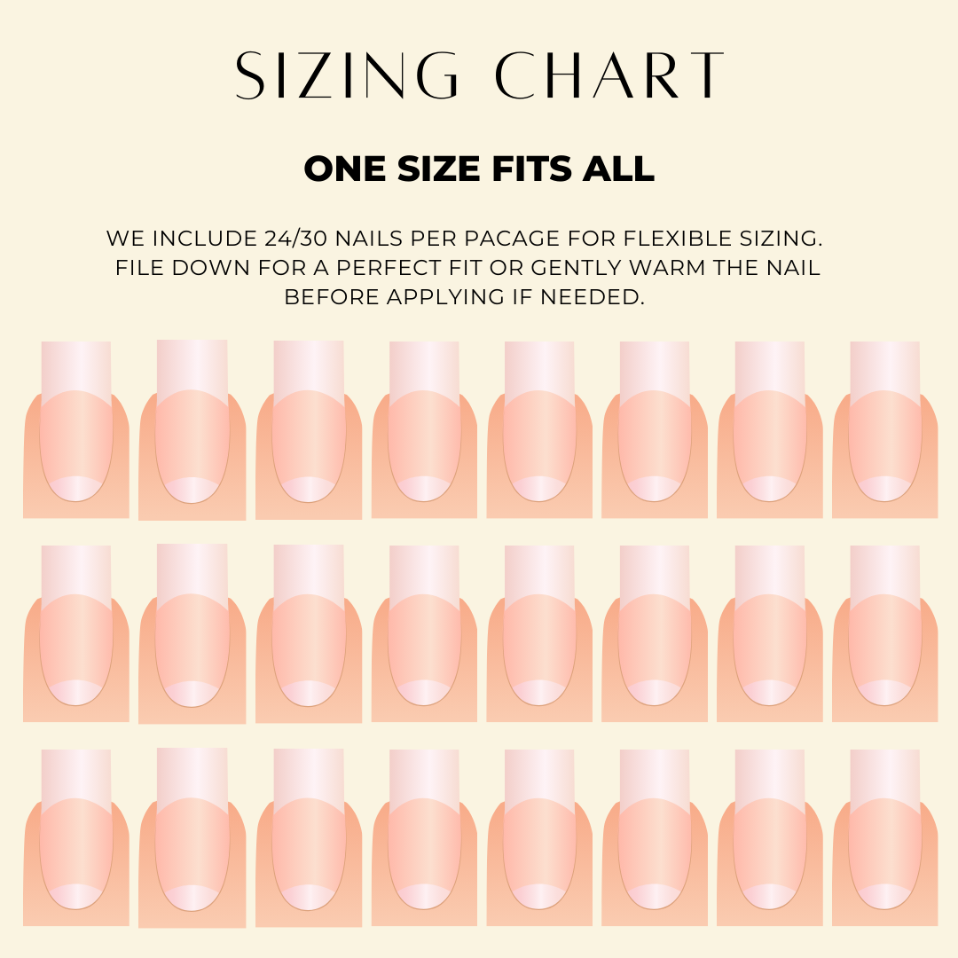 Flowers and Stars Ready to Wear Press On Nails